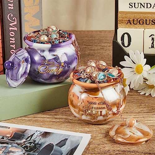 ISSEVE Jars Resin Molds, Jar Silicone Molds with Lid, Epoxy Resin Casting Molds Jar Molds for Storage Box,Candy Jewelry Container,Home Decoration,DIY