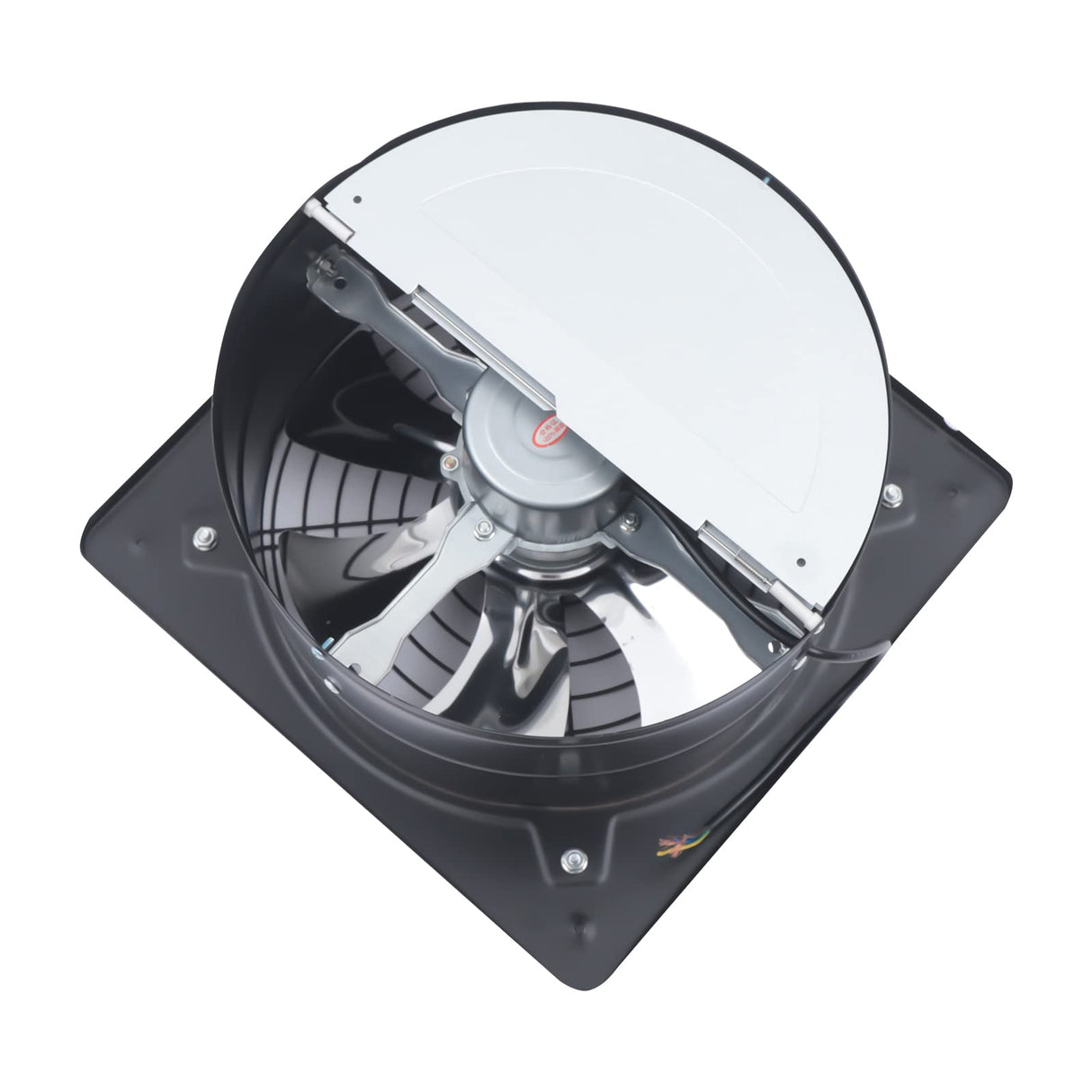 REBaiYU 12 Inch Wall Mounted Exhaust Fan,125W Explosion-Proof Exhaust Axial Fan High Velocity Utility Blower Fan with Low Noise,1420r/min Spray Booth REBaiYU