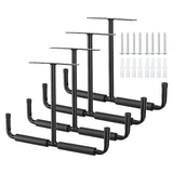 HOME RIGHT Overhead Garage Storage Hooks, Heavy Duty Double Ceiling Rack, 16.5’’ Utility Shed Hangers, Great for Pipe, Lumber, Ladder, Fishing Rod HOME RIGHT
