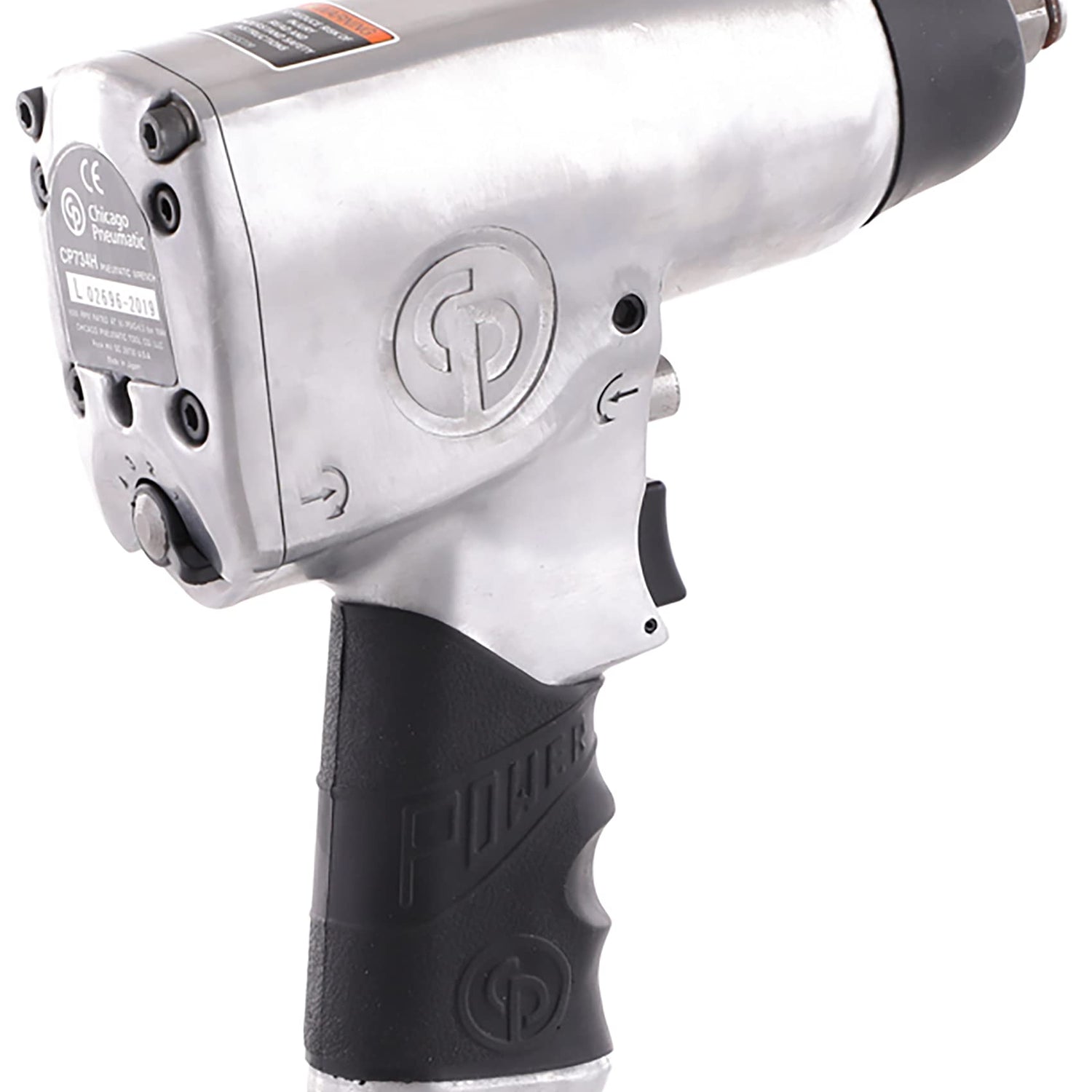 Chicago Pneumatic CP734H Air Impact Wrench (1/2 Inch), Air Impact Gun Industrial Repair & Assembly Tool, Pistol Handle, Pin Clutch, Max Torque Output Chicago Pneumatic