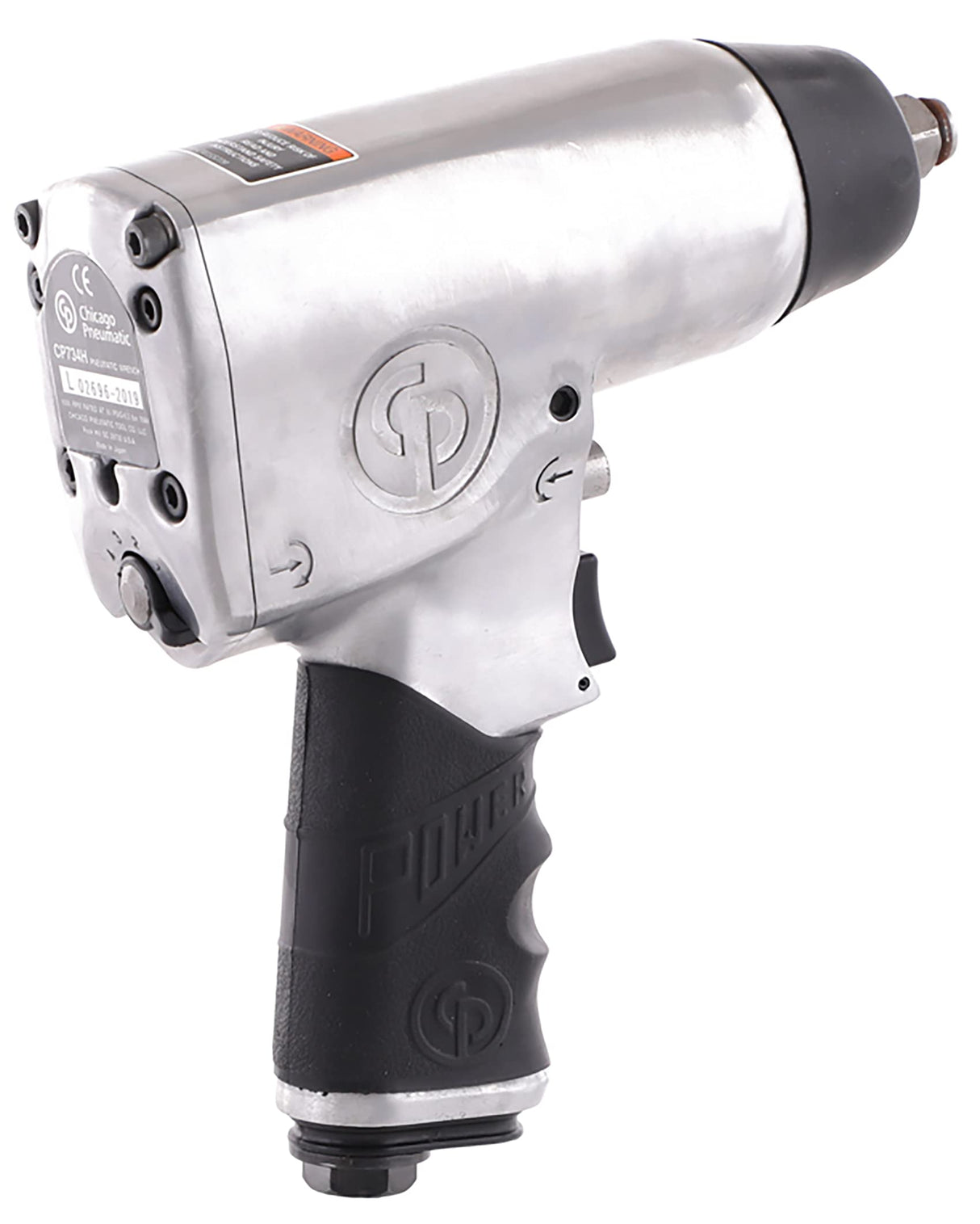 Chicago Pneumatic CP734H Air Impact Wrench (1/2 Inch), Air Impact Gun Industrial Repair & Assembly Tool, Pistol Handle, Pin Clutch, Max Torque Output Chicago Pneumatic