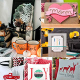 EVISWIY 4PCS 12x24 Mats for Cricut Maker 3/Maker Explore Air 2/Air/One with 5 PCS Blades StandardGrip/LightGrip/StrongGrip/FrabricGrip Multiple Green EVISWIY