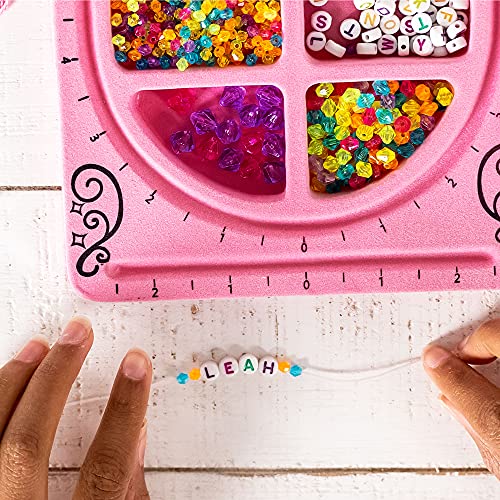 Just My Style My Very Own Jewelry Studio, Personalized Bracelet Making Kit With 1700+ Beads, Bead Kit Great for On-The-Go, Travel DIY Custom Just My Style