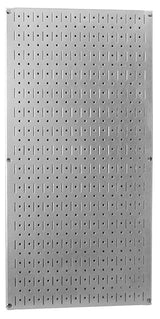 Wall Control Pegboard 32in x 16in Galvanized Metal Pegboard Tool Board Panel Wall Control