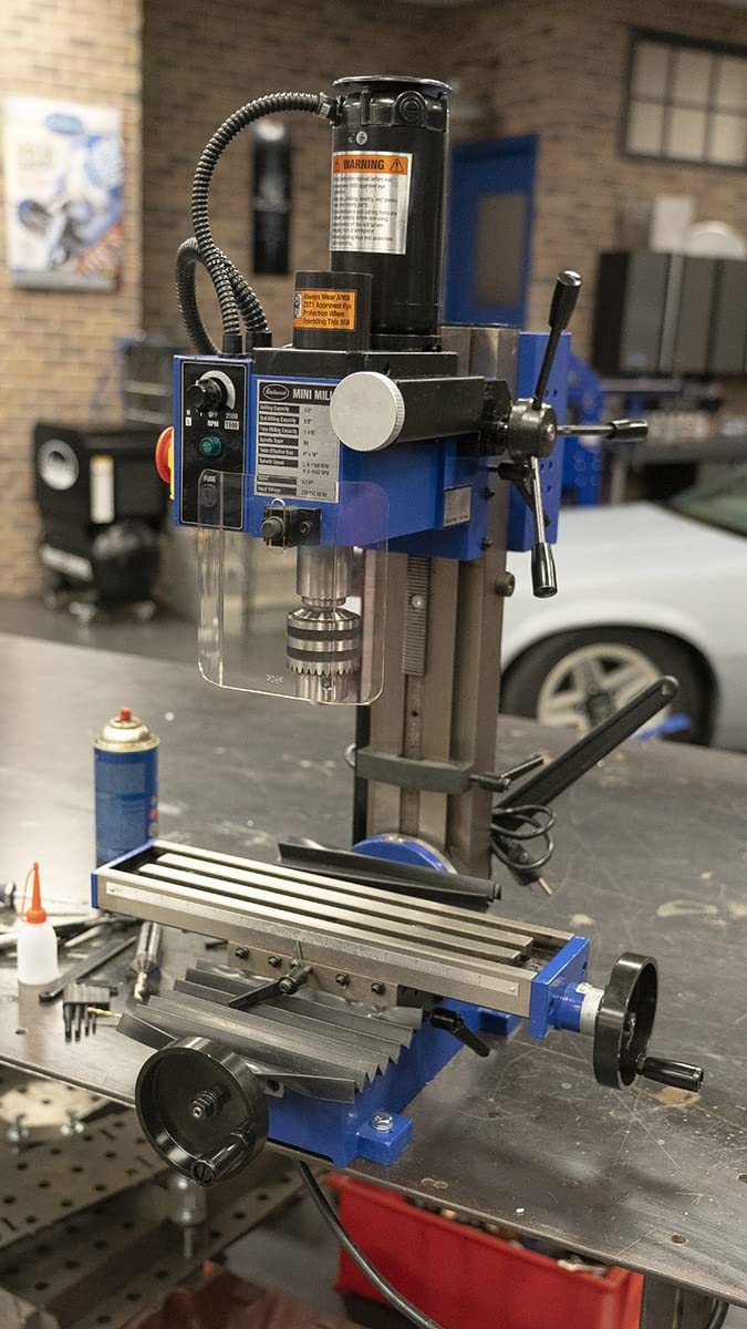 Eastwood Benchtop Mini Fabrication Metal Milling Machine 4 Inch x 16 Inch, 3/4 HP Eastwood
