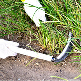 KAKURI Grass Sickle Garden Tool, Japanese Style Kama Weeding Sickle, 7.5" Carbon Steel Blade KAKURI