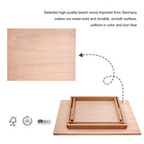 Large Artist Drawing & Sketching Board, 6-Position Adjustable Wood Drafting Table Easel, 24.8"L x 16.5" W (A2) Art Easel for Artist, Beginners, Miratuso