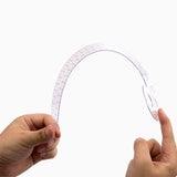 BUDDE Sew French Curve Metric Ruler - 4 Style Fashion Clear Metric Sewing Ruler Set, French Curve Pattern Ruler Kit for Beginners Tailors Designers BUDDE