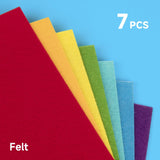 18pcs Laser Engraving Material Kit, 5.9" x 5.9" Wood Sheet/Felt/Kraft Paper,for Laser Cutting & Engraving/DIY/Painting/Modeling Creality