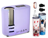 GO2CRAFT Auto Seamless Tumbler Heat Press Machine, Automatic Rotation Advanced Cup Heat Press with Fast & Even Heating, 4 Memory Modes for 11-30oz GO2CRAFT