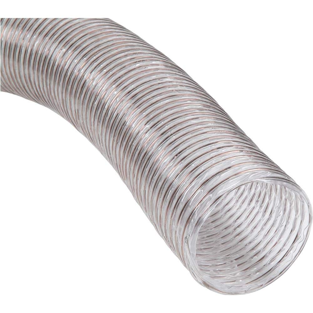 Grizzly Industrial H7465 - 8" x 10' Heavy-Duty Wire Reinforced Hose Grizzly Industrial