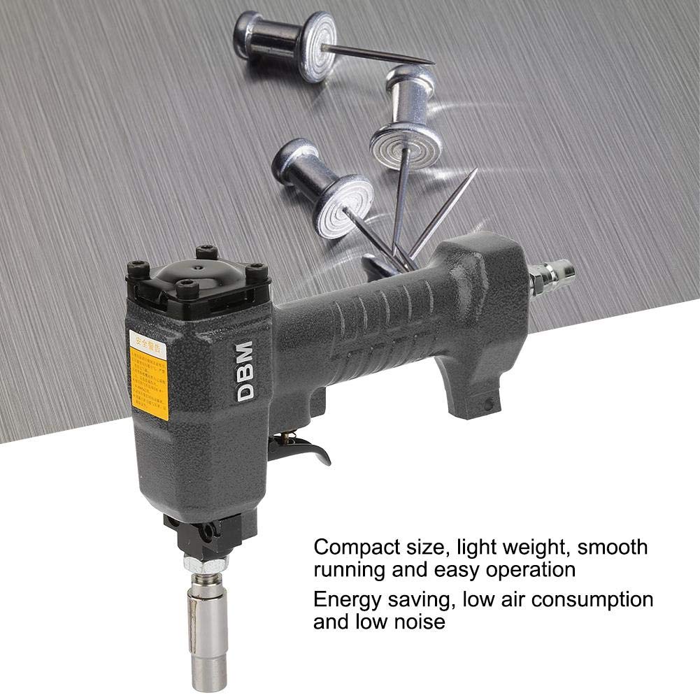 Air Nail Gun, Pneumatic Staple Gun, Nailer Gun Air Nail Gun Pneumatic Trim Finish Pin Gun Nailer Woodworking Tools Qiterr