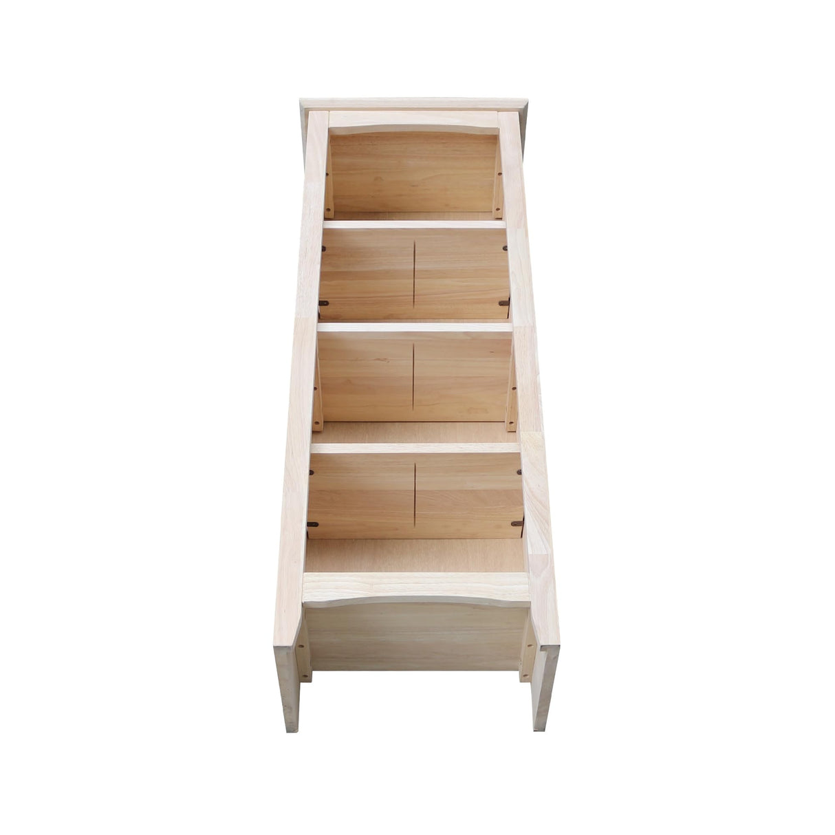 International Concepts Shaker Bookcase - 48" H,Unfinished IC International Concepts