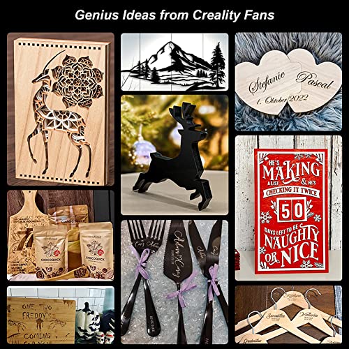 ENOMAKER Creality Laser Engraver Module Kit 10W 455nm for Metal,Wood,Leather,Acrylic,Plastic etc, Compatible Ender 3 Pro V2/NEO/MAX/S1/S1 Pro, CR-10 ENOMAKER