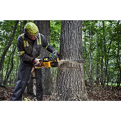DEWALT (DCCS677B) 60V FLEXVOLT 20" Brushless Chainsaw-Bare Tool, Yellow DEWALT