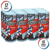 Scott® Shop Towels Original (75147), Blue, (55 Towels/Roll, 12 Rolls/Case, 660 Towels/Case) SCOTT SHOP ORIGINAL