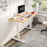 FLEXISPOT Whole Piece 48"x30" Desktop 1" Thickness Height Adjustable Desk Rectangular Tabletop Maple Board (48INCH Maple Top) FLEXISPOT