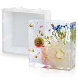YOILES Resin Molds, Square Silicone Molds for Resin, Epoxy Resin Molds for Flower Preservation, Large Resin Mold for DIY Wedding Bouquet YOILES