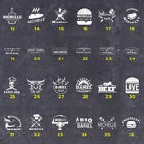 Customizable Brass Branding Iron for Burgers, Steaks, and Crafts TPFOON