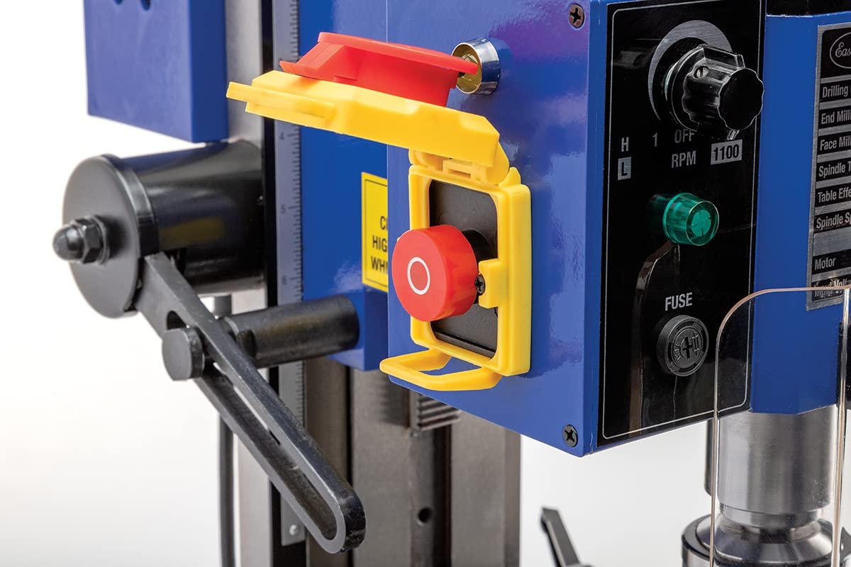 Eastwood Benchtop Mini Fabrication Metal Milling Machine 4 Inch x 16 Inch, 3/4 HP Eastwood