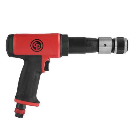 Chicago Pneumatic CP7165 - Air Long Hammer, Welding Equipment Tool, Construction, 0.401 In (10.2mm), Round Shank, Low Vibration, Stroke 3.5 in/89 mm, Chicago Pneumatic