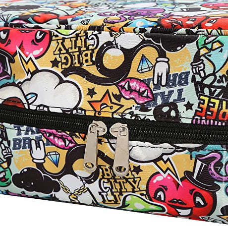 Lbxgap Colored Pencil Case Holds 420 to 424 Colored Pencils or 280 to 284 gel pens.Large Capacity with Handy Wrap Portable Multilayer Holder for Lbxgap