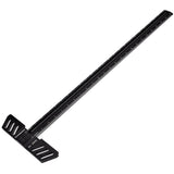 GOINGMAKE Woodworking T-Square 24 Inch Aluminum Alloy T Square Ruler 1/32" Hole Scrbing Guides Positioning Scribe Tool Precision Woodworking Ruler goingmake
