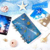 WILLBOND 26pcs Resin Notebook Mold Kits,Notebook Cover Silicone Molds for A5 A6 A7,Silicone Resin Molds for Notebook Epoxy Resin DIY,with Book WILLBOND