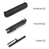 Art Painting Display Easel Stand - Portable Adjustable Aluminum Metal Tripod Artist Easel with Bag, Height from 17" to 66", Extra Sturdy for abitcha