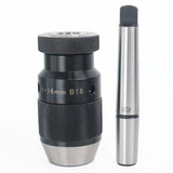 HAowosi 1/32"- 5/8" Heavy Duty Drill Press Chuck,MT2-JT33 Drill Chuck Arbor,Keyless JT33 Mount, for Lathes Milling Drilling Machine HAowosi