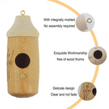 Shirem Wooden Hummingbird House, Libiyi Wooden Hummingbird House, Dotmalls Wooden Hummingbird House, Wooden Hummingbird House, Hummingbird Feeder for FLCRSN