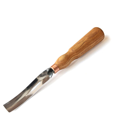 BeaverCraft Wood Carving Gouge 7L/22 Wood Carving Chisels Professional - Spoon Gouge, Cup Chisel Curved Chisel for Woodworking - Spoon Carving Knife