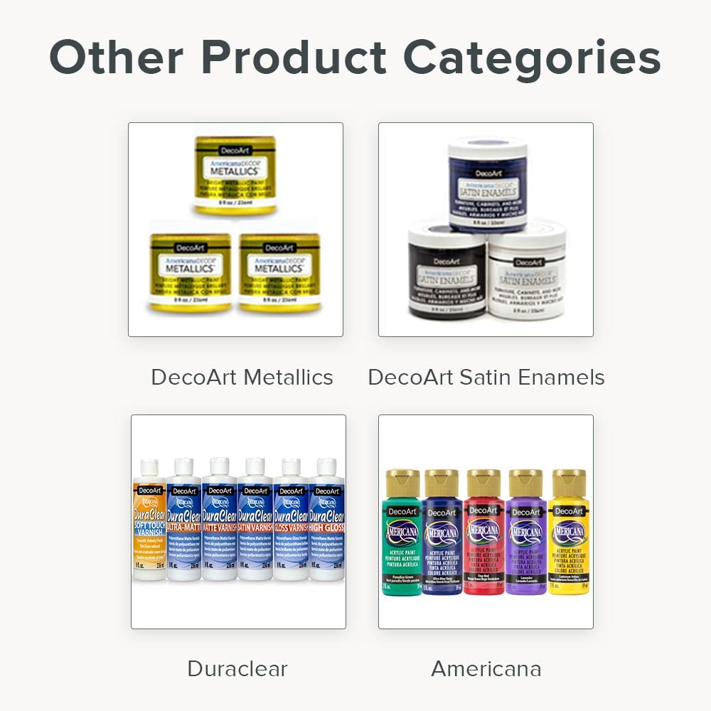 DecoArt Triple Thick Gloss Glaz, 8 fl oz Bottle,White Blue DecoArt