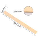 Wooden Paint Stir Sticks - Rewiss 10 Inch Paint Sticks Stirrers for Paddles Resin or Wood Craft Sticks, Garden and Library Markers(Pack of 50) REWISS