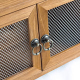 COLLECTIVE HOME - Storage Cabinet, Mini Countertop Cabinet, Wood Organizer for Kitchen Living Room Bedroom Bathroom Office with Magnetic Door, 14.5 x COLLECTIVE HOME