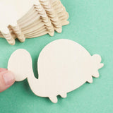 Pack of 24 Unfinished Turtle Cutouts by Factory Direct Craft - Blank Wooden DIY Tortoise Shapes for Scouts, Camps, Vacation Bible School & Birthday Factory Direct Craft