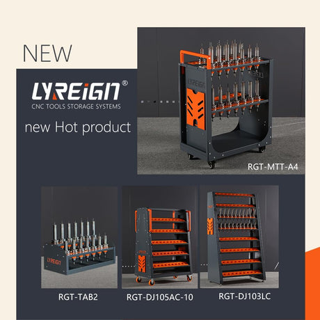 Tool Rack cat40 CNC Tool Rack Placed on The Desktop Small CNC Tool Storage Rack Placed on The Desktop Can be Used in CAPTO Series LYREIGN