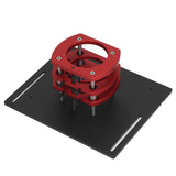 Acogedor Router Lift Kit, Metal Router Lift System with Router Table Insert Plate, 4 Jaw Clamping, Router Lift Base Accessories (Black) Acogedor