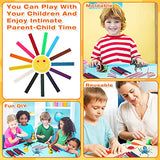 Loppdece 600 Pcs Wax Craft Sticks for Kids,Bendable Sticky Wax Yarn Sticks in 13 Colors,Reusable Molding Sculpting Sticks with Plastic Storage Box Loppdece