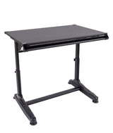 Stand Up Desk Store Adjustable Height and Angle Drafting Table Drawing Desk with Large Surface (Black Frame/Black Top, 40" W X 26" D) S Stand Up Desk Store