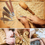 Wood Carving Tools, 26 PCS Wood Whittling kit for Beginners, Wood Carving Knife Set, Premium Whittling Knives Set for All Levels, Professional Neddie
