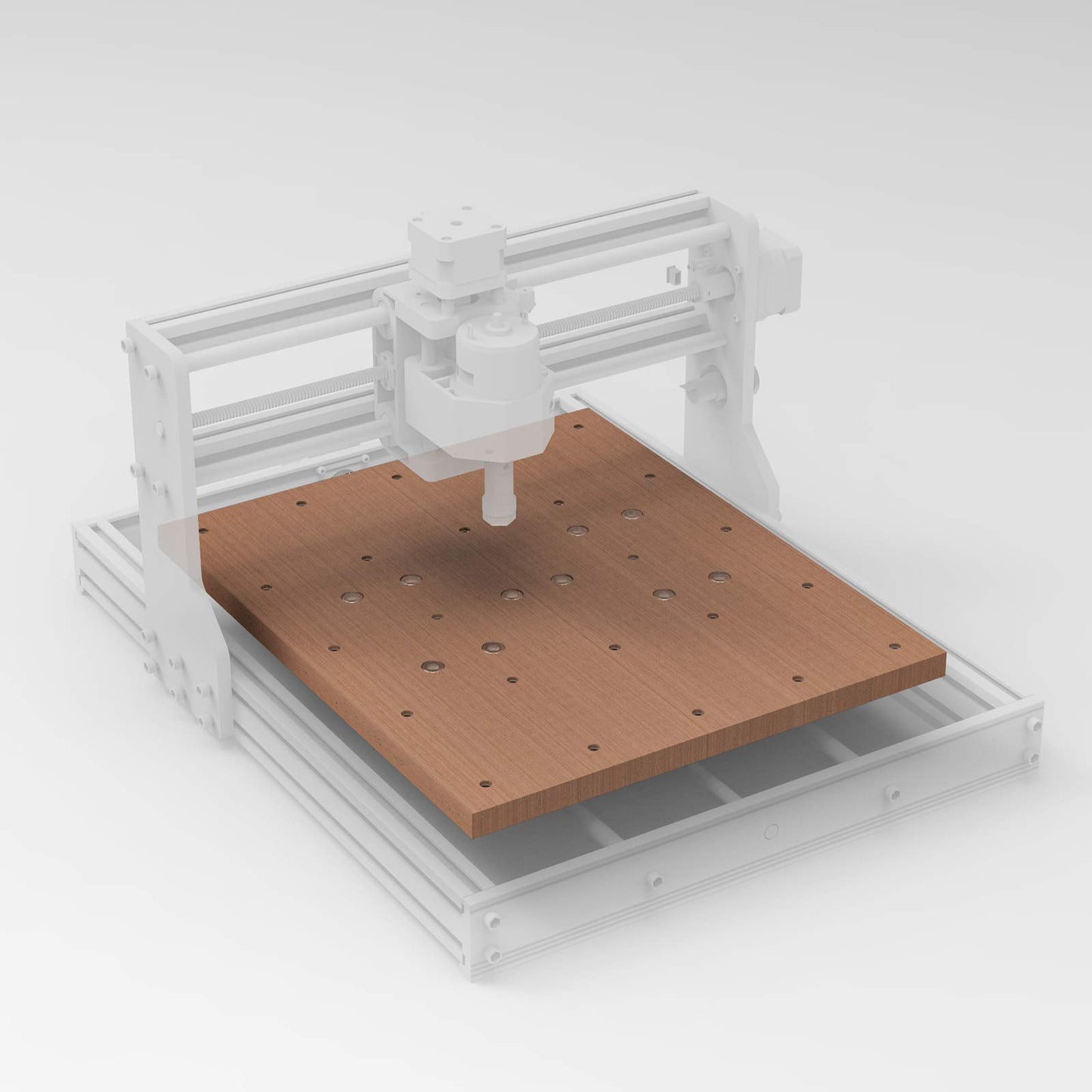 Genmitsu 3040 MDF Spoilboard, work with 3040 Y-Axis Extension Kit, 3018 CNC Upgraded Accessories Compatible with Most 3018, 3018-PROVer/3018-PROVer - WoodArtSupply