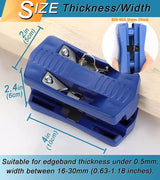 Mini Edge Banding Hand Veneer Trimmer Manual Trimming Wood Edge Band Cutter for Home Woodworking Decorating Walfront