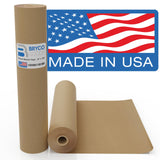 Brown Kraft Butcher Paper Roll - 18 Inch x 100 Feet Brown Paper Roll for Wrapping and Smoking Meat, BBQ Paper for the Perfect Brisket Crust - Bryco Goods