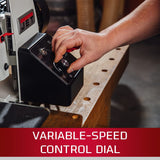 JET 10-Inch Benchtop Drum Sander, 10 FPM, 1 HP, 1Ph 115V (JWDS-1020) Jet