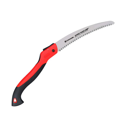 Corona Tools 10-Inch RazorTOOTH Folding Saw | Pruning Saw Designed for Single-Hand Use | Curved Blade Hand Saw | Cuts Branches Up to 6" in Diameter |