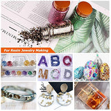 Gold Foil Flakes for Resin, Yibeishu10 Colors Metallic Foil Flakes,Gilding Flakes for Nails, Crafts (Gold, Silver, Copper, Black, Green, Blue, Blue Yibeishu