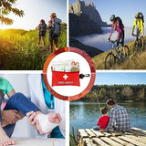 Small First Aid Kit -98 Piece First Aid Kit, Small Travel First Aid Kit Treat and Protect Most Injuries,Mini First Aid Kit Ready for Emergency at Ancestress