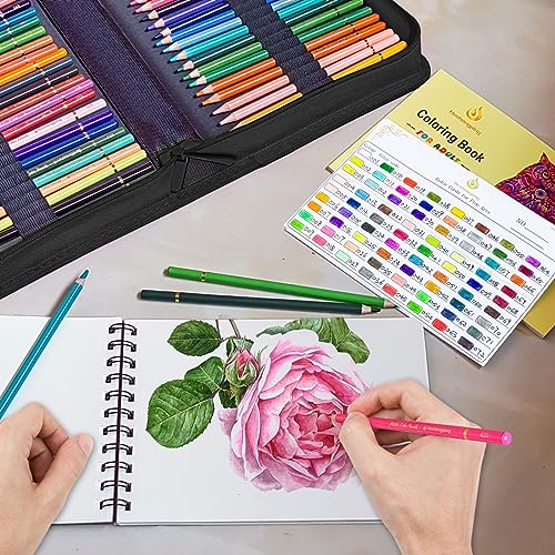 CZMSECAI Colored Pencils for Adult Coloring – 72 Soft Core Coloring Pe –  WoodArtSupply