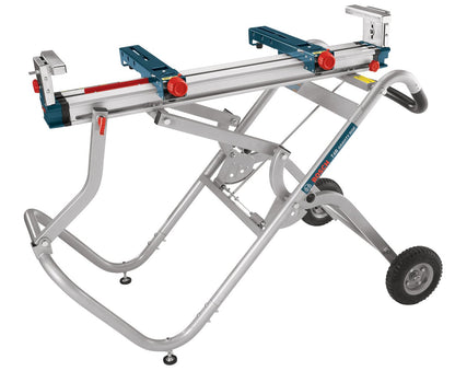 Bosch Portable Gravity-Rise Wheeled Miter Saw Stand T4B - WoodArtSupply